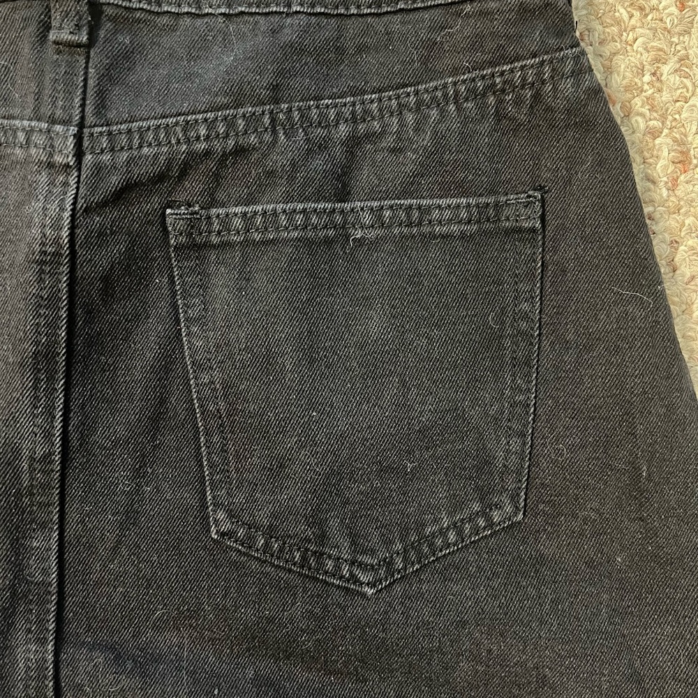 Superdown Denim Skirt in Vintage Black - Picture 7 of 8